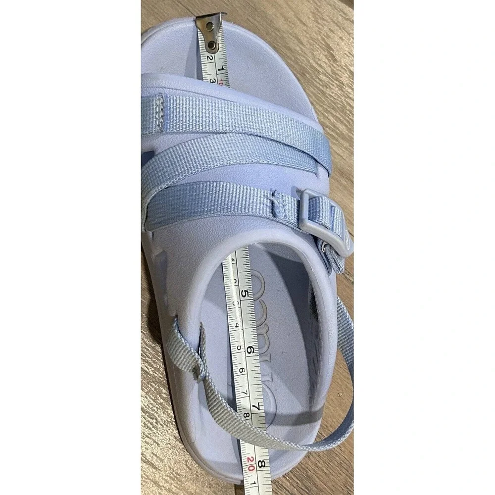Chaco Kids Chillos Sport Sandal Water Shoe Blue Purple Size 2
